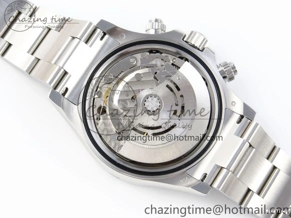 MiroTime 0307 TimelessDesign DAYTONA 116506 SS OMF BEST EDITION ICE BLUE DIAL ON SS BRACELET A7750 (SLIM MOVEMENT) 1811